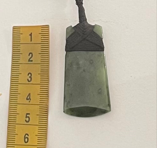 Polished 4cm Greenstone Toki 4