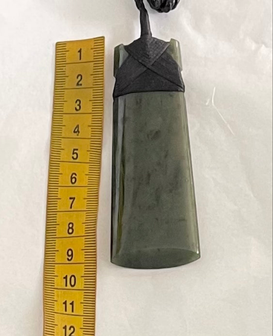 Polished 9cm Greenstone Toki 4