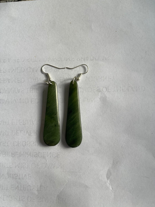 Toki Greenstone Earrings