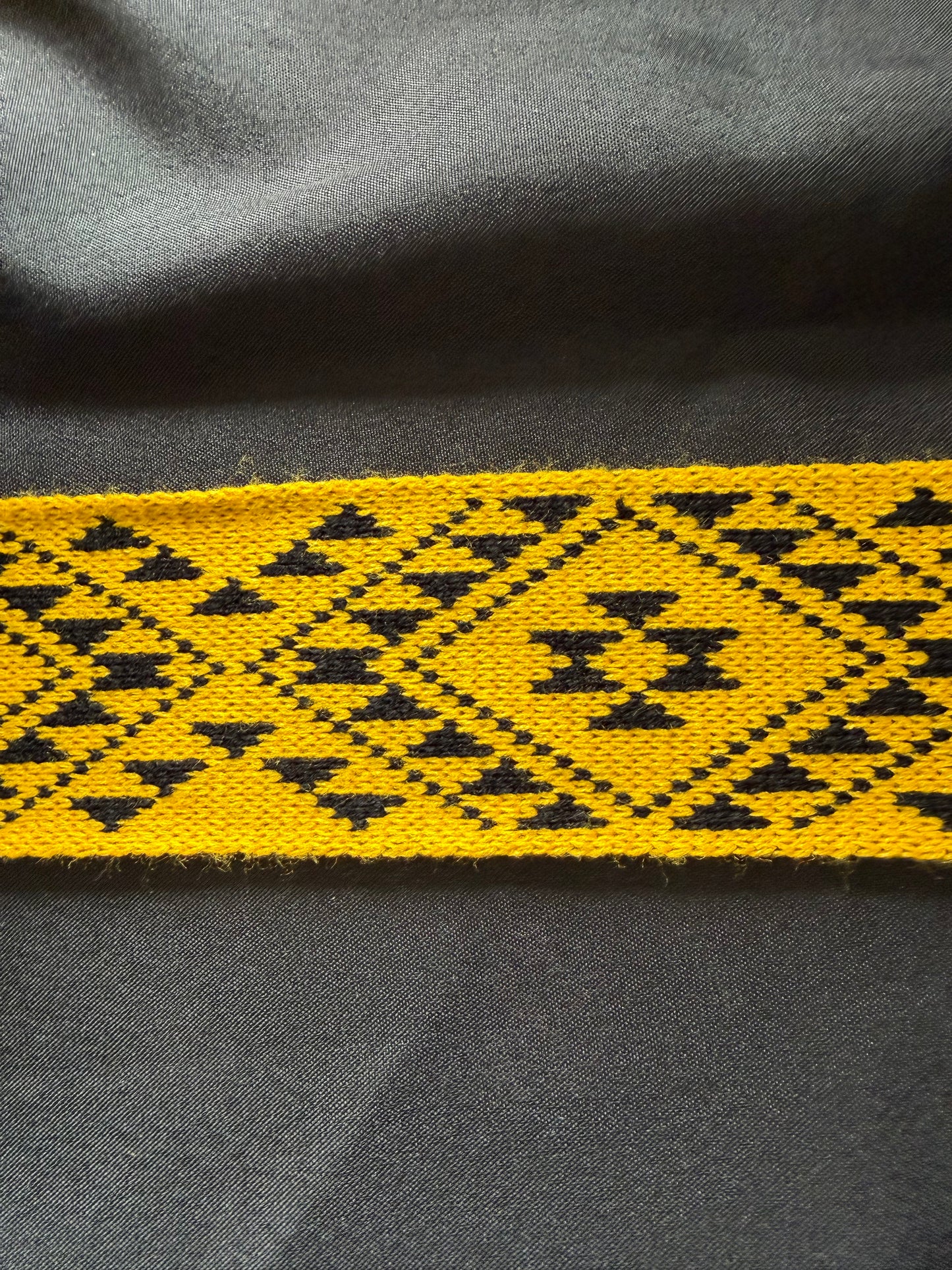 Gold black - Taniko Band 2.5inch 5 mtr roll
