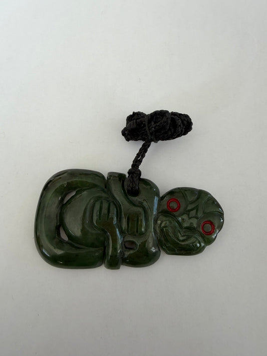 Tiki Greenstone Necklace