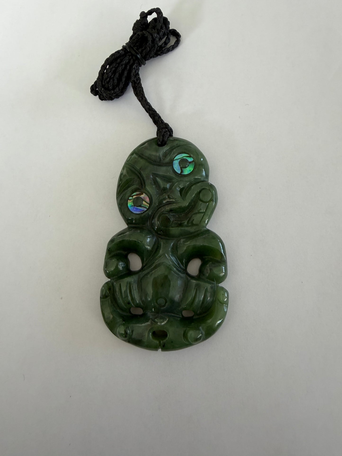 Tiki Greenstone Necklace