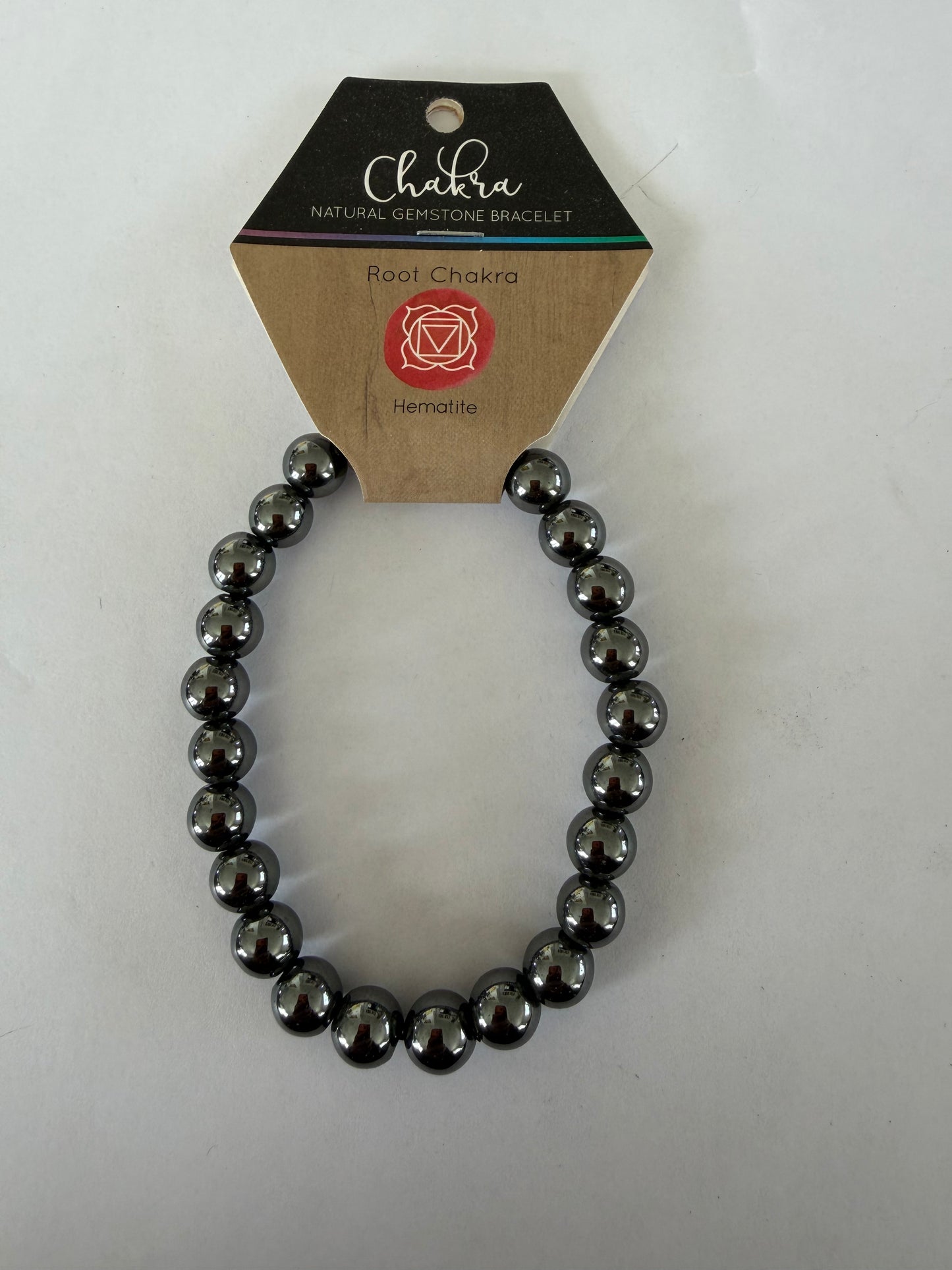 Root chakra Gemstone Bracelet hematite