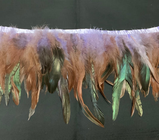 Lilac Coque Feathers