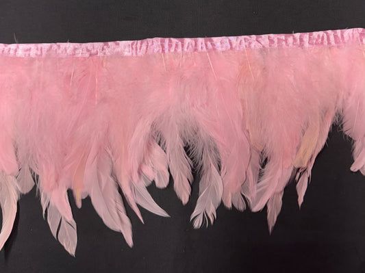 Plain Pale Pink Coque Feathers
