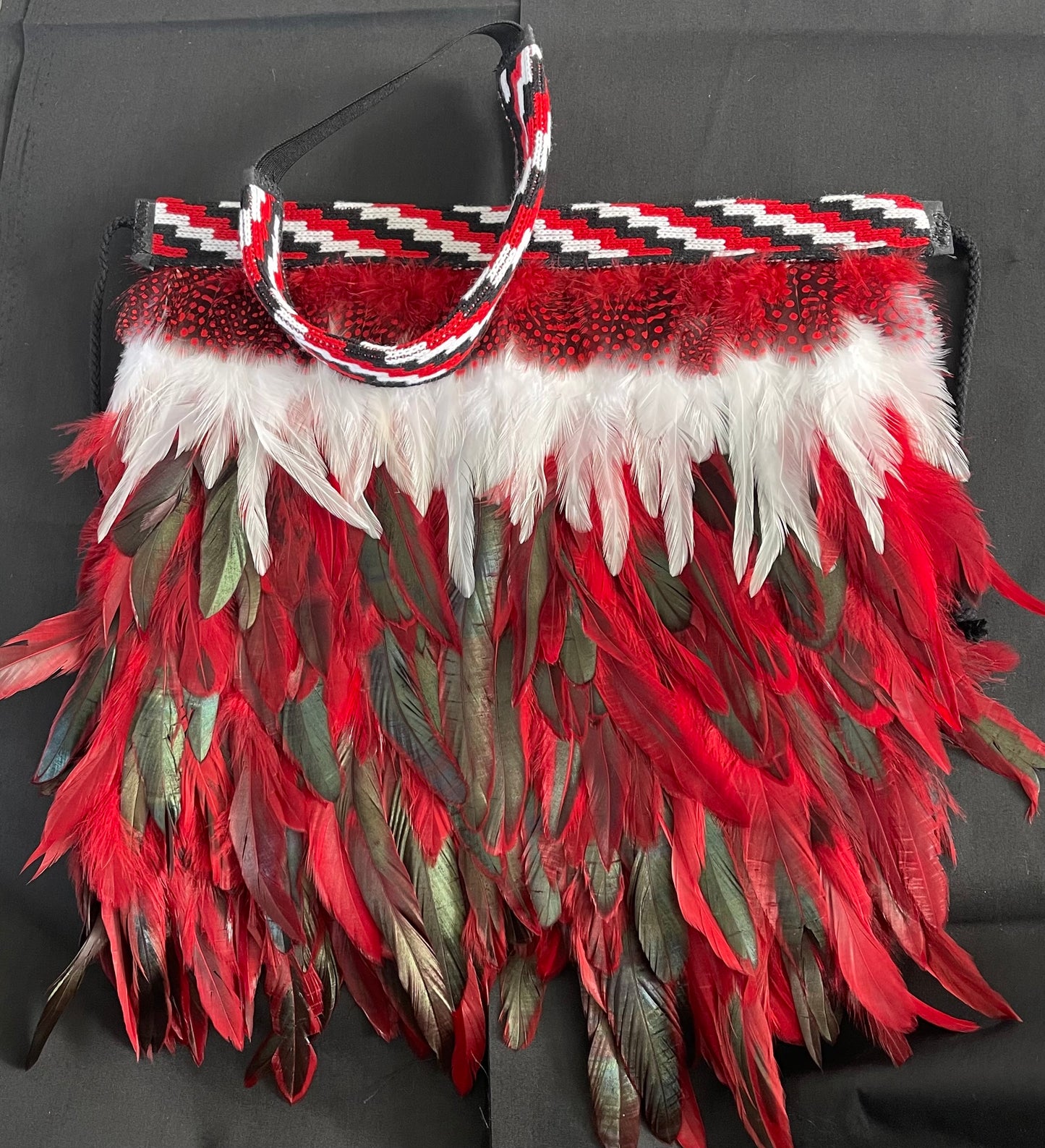Korowai - Kakahu for Baby - Maori Cloak - Kahu Huruhuru