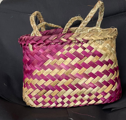 Maori Basket - Kete Bag NZ - Maori Bag - Kete