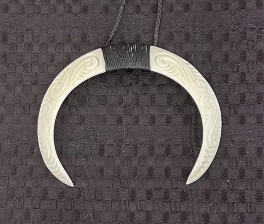 Pig Tusk Necklace - Boar Tusk Necklace