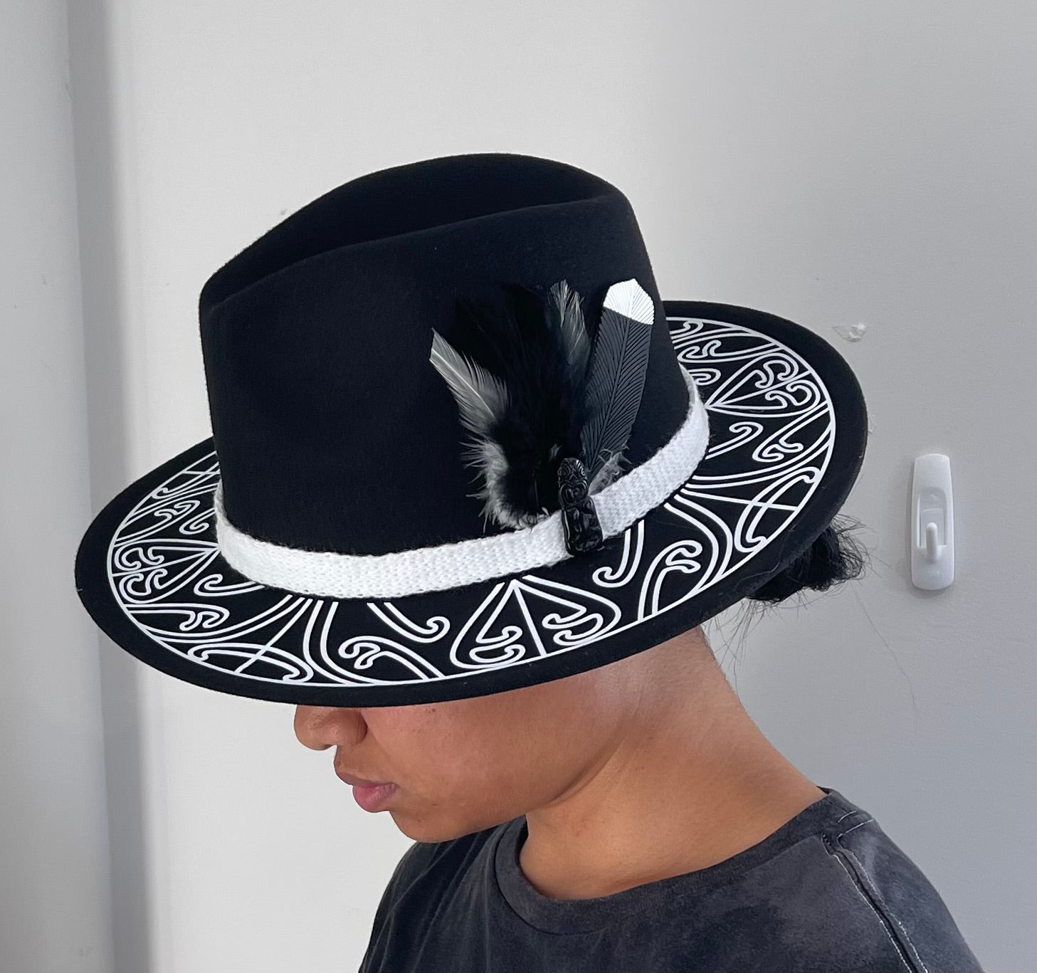 Potae  - Maori Hat - Womans Fedora Hat NZ 