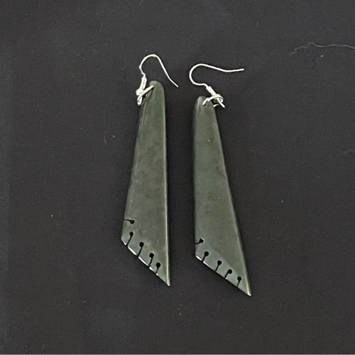 Greenstone Earrings NZ - NZ Pounamu - Pounamu Stone