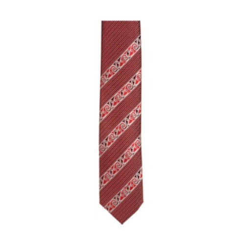 Men’s Tie - Red Maori Design