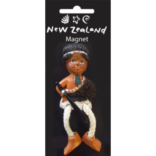 Maori Boy Magnet with Moving Legs