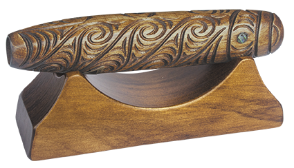 Carved Kōauau - Wood Carvings - Maori Instruments - Koauau For Sale - Taonga Puoro
