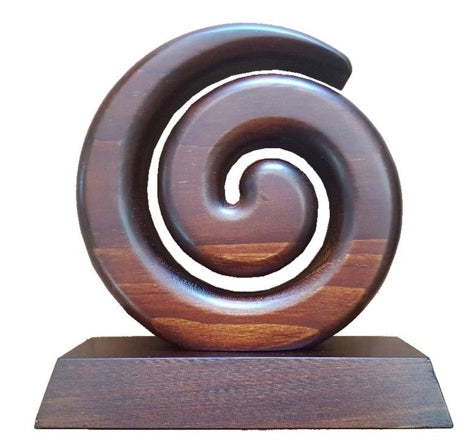 wooden koru,   Wood Carvings - Maori Wood Carving - Carving Wood NZ