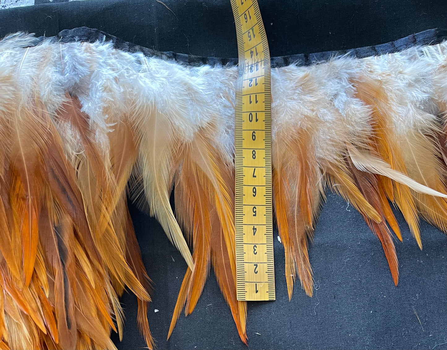 Natural Brown Hen Feathers