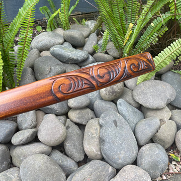 Taiaha With NZ Greenstone Blade - Taiaha