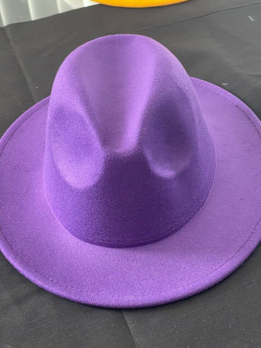 Potae - Lilac Purple Fedora Hat and Band