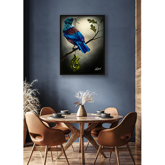 Framed Canvas NZ - Tui Art - Large Canvas Wall Art 