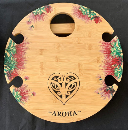 Aroha - Round Bamboo Table