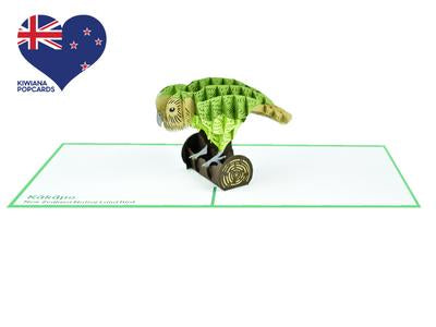 New Zealand Kakapo 3D - Pop Up Cards