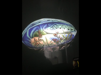 Paua LED Light Canvas