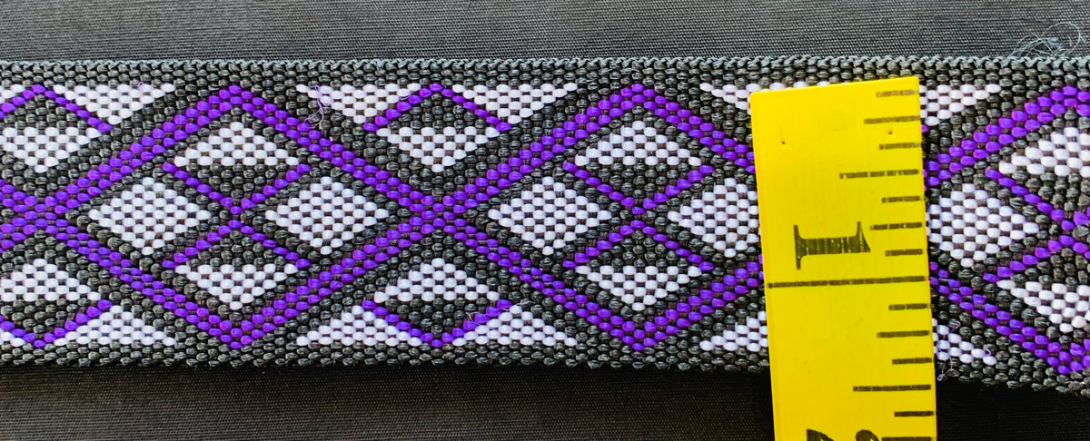 Tanako Pattern Purple - Taniko - Taniko Band- Taniko Patterns – An Eye 4 Art