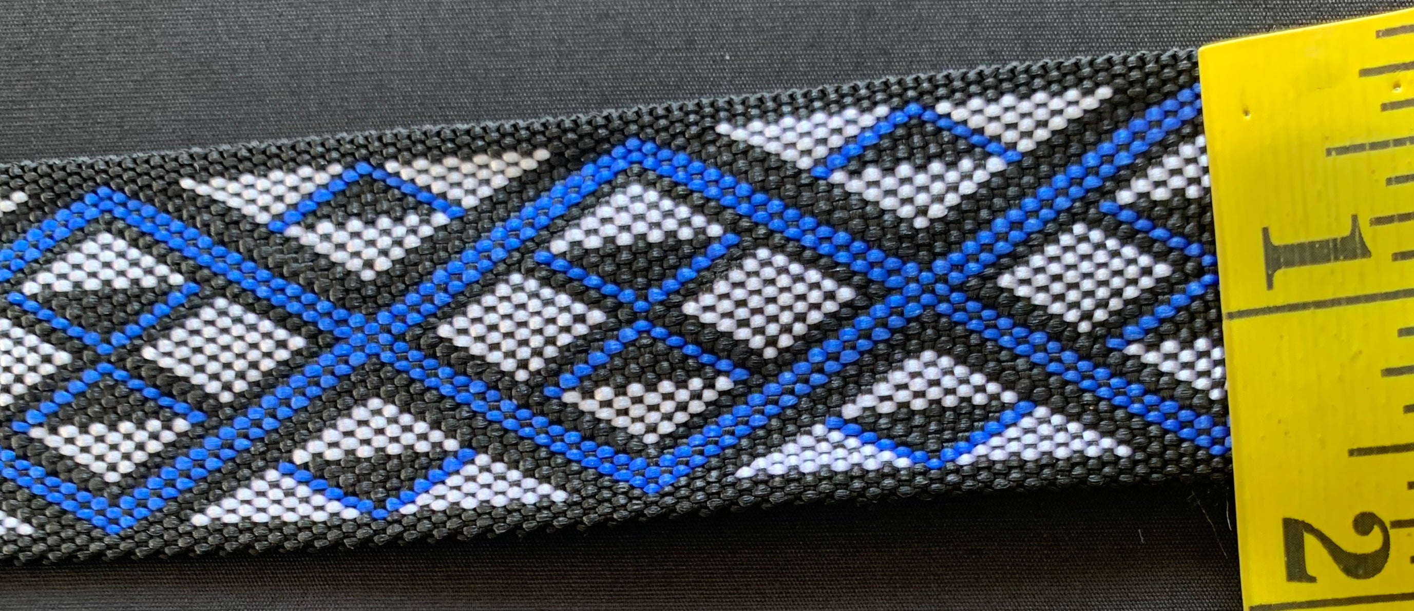 Tanako Pattern Royal Blue - Taniko - Taniko Band - Taniko Patterns – An Eye 4 Art