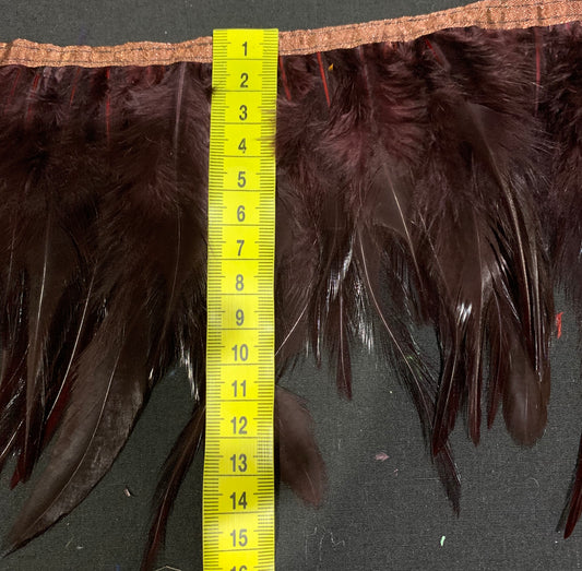 Chocolate Hen Feathers