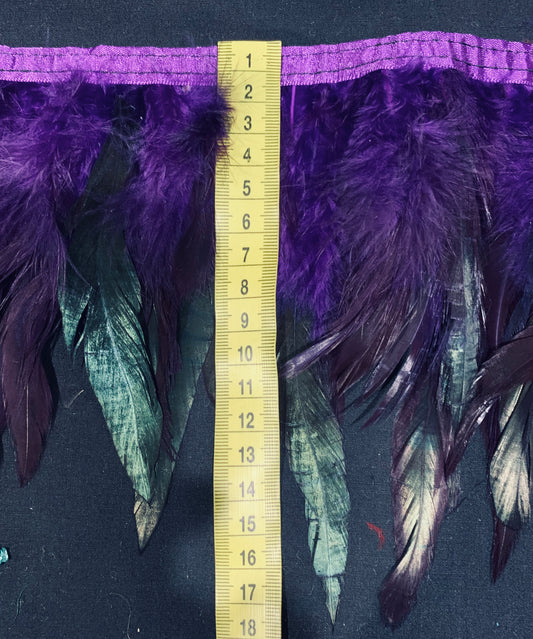 Purple Coque Feathers