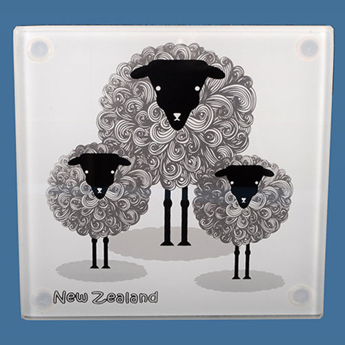 sheep Glass Coasters
