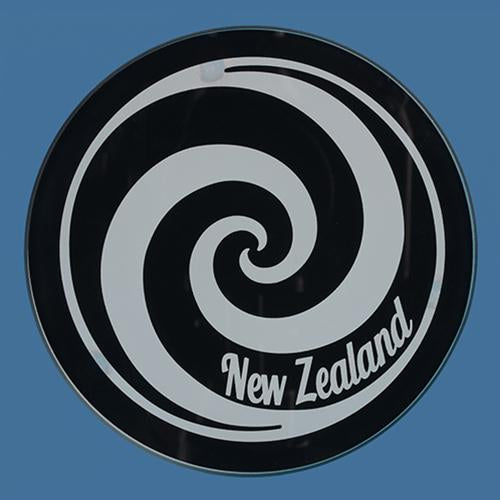 Glass Koru Coaster Set