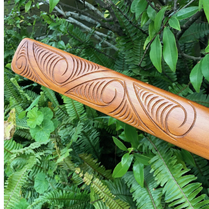 Full Length Taiaha - Wood Carvings