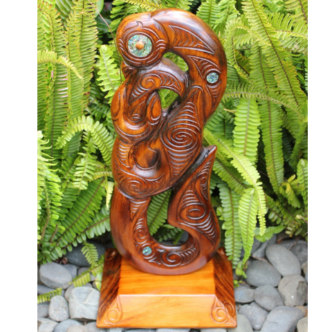 Large Hei Matau - Wood Carvings
