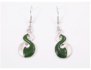 Maori Earrings, Maori Jewellery, kiwiana earrings