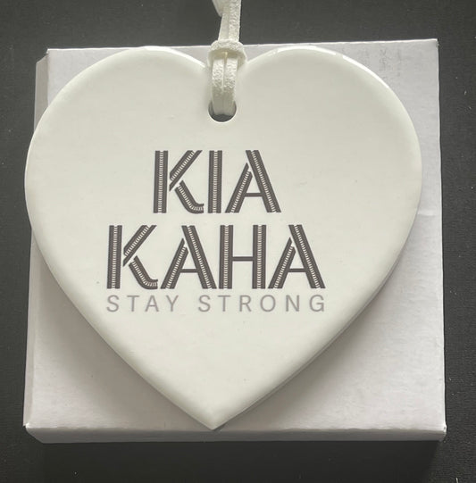 Kia Kaha - Ceramic Wall Art