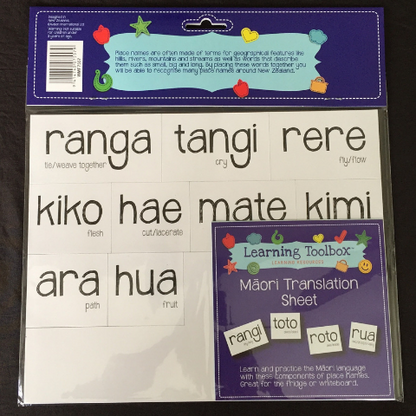Place Names in Maori - Magnets
